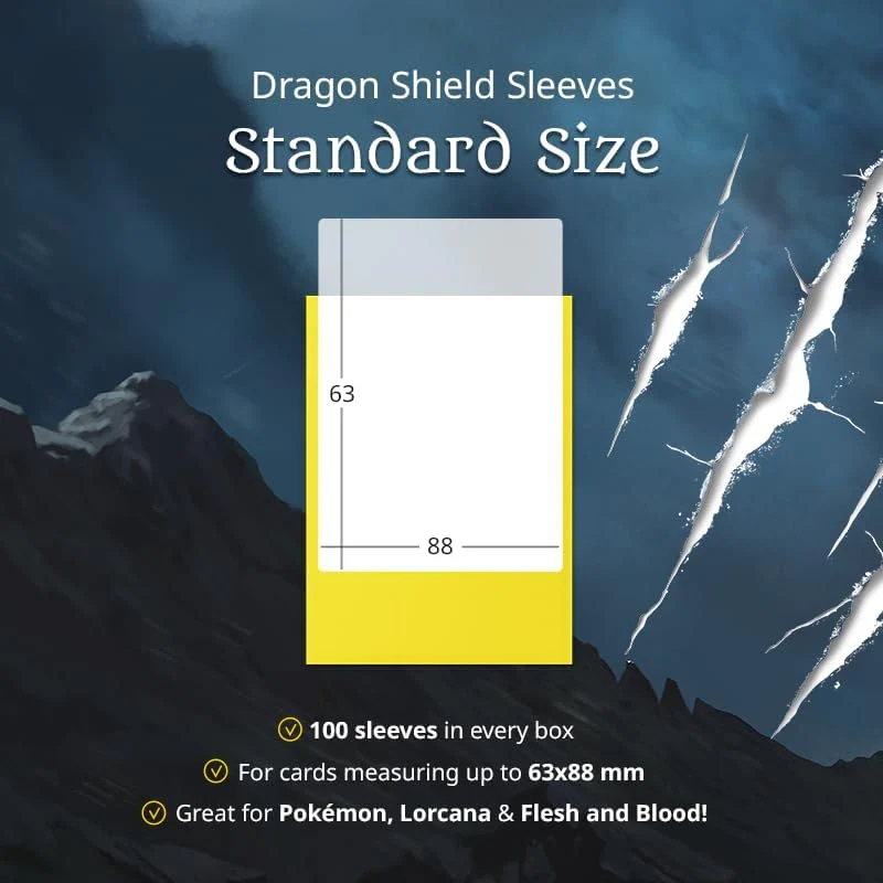 Dragon Shield Standard Matte Dual Art Magic The Gathering Landfall Series Card Sleeves Arid Mesa 100ct - Image 6