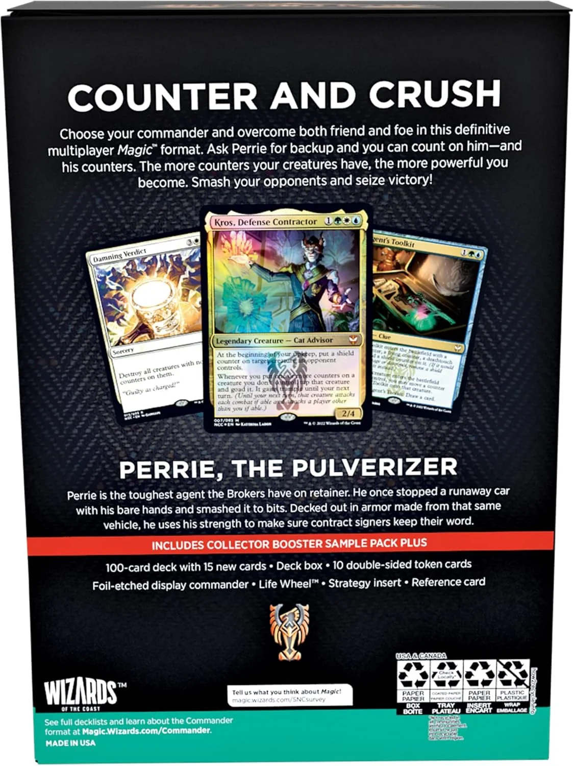 Magic The Gathering Streets of New Capenna Commander Deck Bedecked Brokers - Image 5